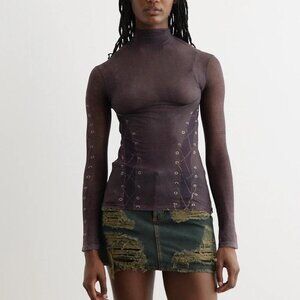 Acne Studios Denise Trompe L’Oeil Top
